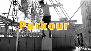 Video parkour keren, dilarang masuk ke dalam! #00