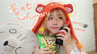 ASMR mukbang w umaru but kinda messy…