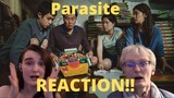 "Parasite" REACTION!! This movie is both funny and disturbing...