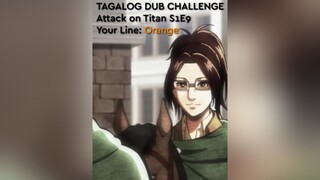 Normal Hange. TagalogDubChallenge AttackOnTitan fyp foryourpage hangezoe leviackerman