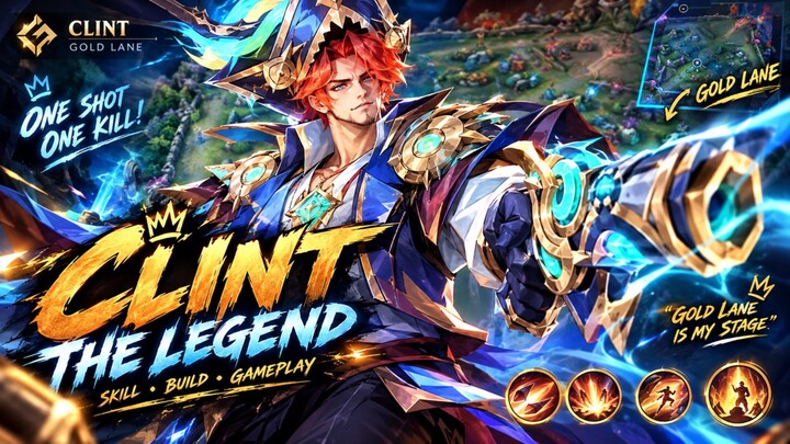 Hero Clint patut dimainkan dihari badak sedunia🔥