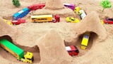 在沙子里修一条地下路