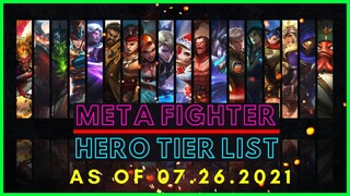 META FIGHTER MOBILE LEGENDS 2021 (JULY) | FIGHTER TIER LIST MOBILE LEGENDS