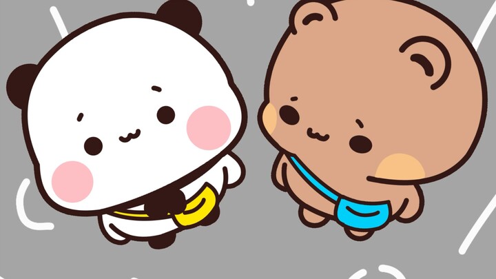 With you by my side, it's a sunny day... #一二布布#一二布布日常#情侣日常#康复系