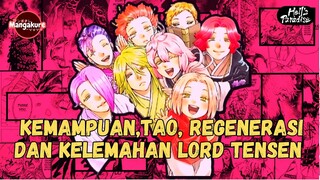 Apa Saja Kemampuan,Tao, Regenerasi Dan Kelemahan Yang Dimiliki Oleh Lord Tensen | Jigokuraku