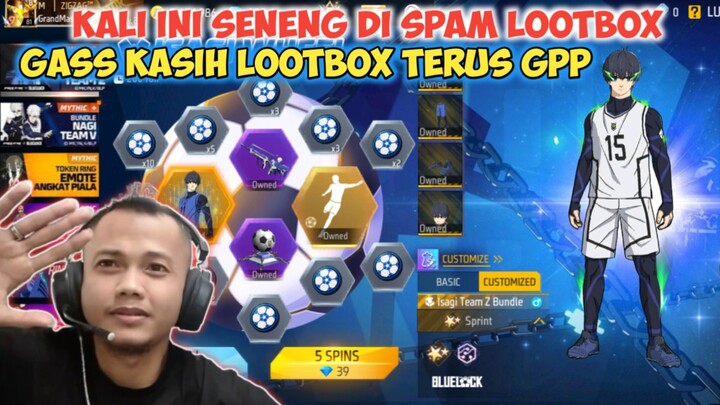 Spin Bundle Isagi Blue Lock Tanpa Trik😍