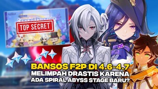 PRIMOGEMS 4.6-4.7 MELIMPAH? Kapan CHRONICLES Liyue? SEMUA POIN YANG GA DI NOTICE DI Special PROGRAM