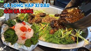 Cá Song Hấp Xì Dầu - Gỏi Cá Song | Hà Còi