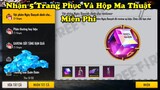 [Free Fire] Garena Tặng Hộp Ma Thuật Và 5 Trang Phục Miễn Phí Toàn Sever Cực Ngon