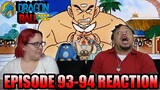 TIEN VS JACKIE CHUN! - OG DRAGON BALL EPISODE 93-94: REACTION VIDEO(OGDBEP93-94)