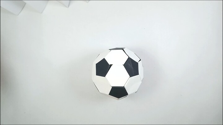 Folding My Own Football — Hexagon + Pentagon Tutorial | FIFA World Cup 2026 Craft Idea