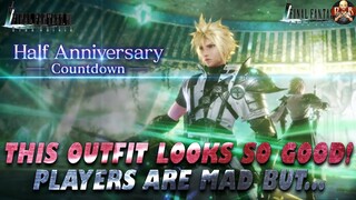 [FF7 Ever Crisis] - New Cloud Costume! Players are mad about half anni but let me give my take...