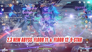 Genshin Impact 2.3 New Abyss Floor 11 & Floor 12 9 Star Gameplay - 3 Maguu Kenki