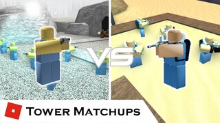 A Chilling Pretender | Tower Matchups | Tower Battles [ROBLOX]