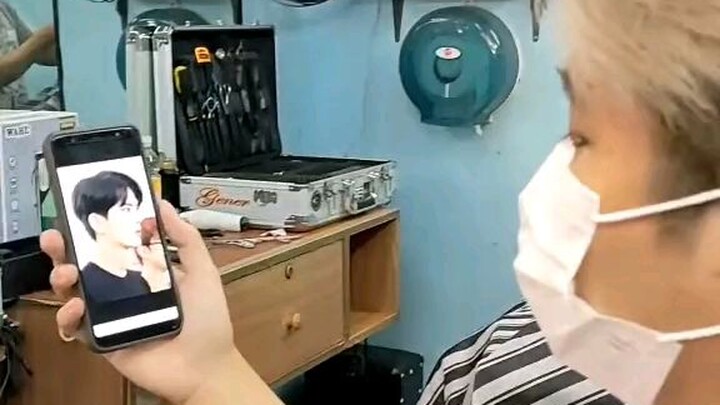 Men pang Korea nman 😍😍😍💯💯 #jojobarbershop