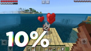 Minecraft: Pocket Edition - Obra Gigante  no Oceano + Ilha das Ovelhas | Gameplay Survival (10%)