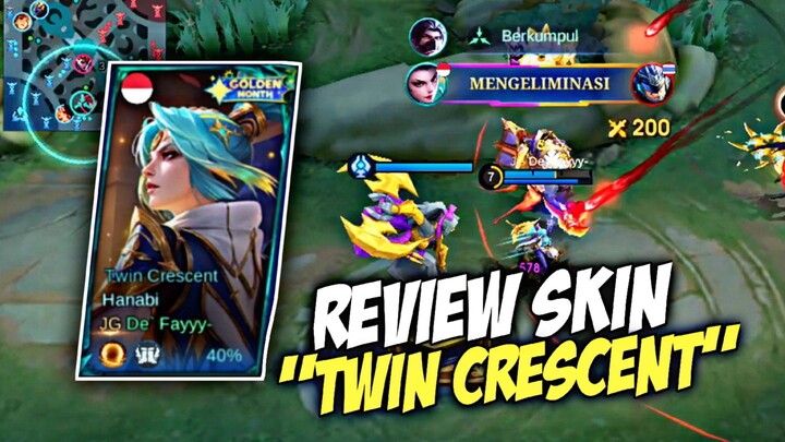 REVIEW SKIN HANABI GOLDEN MONTH!! SKIN GRATIS TAPI EFEKNYA KEREN LO!! - Mobile Legends