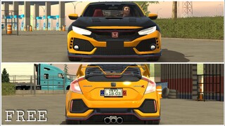 Free Account | Realistic Build Honda Civic Type R FK8 in Car Parking Multiplayer New Update