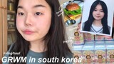 GRWM in South Korea👼🏻+mini vlog/haul🤎 (ft. Hapakristin)