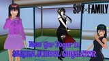 How to be Yor Foger in SAKURA School Simulator || Tutorial || Spy x Family
