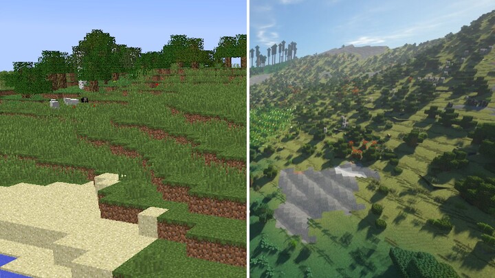 Làm thế nào để Minecraft trở nên chân thực hơn? Chia sẻ gói tích hợp MC!