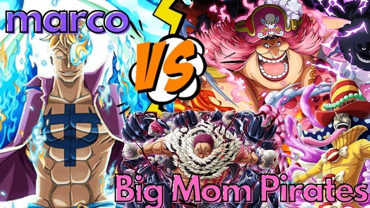 Marco the Phoenix vs Big Mom Pirates Perospero and Katakuri - One Piece Pirate Warriors 4 Gameplay