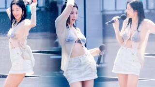 权姐辣疯！【权恩妃】230623泼水节WaterBomb全场水中舞台！