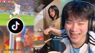 Kelakuan CATHEEZ Buka Telor Pake Gunting & RONALDO Marah Selebrasinya Diikutin?! - EMPACTION #85