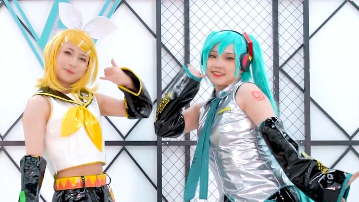 [Chai zA♥ Luo Yan] Na na na. /ねぇねぇねぇ. 【Kagamine Rin/Hatsune Miku COS】