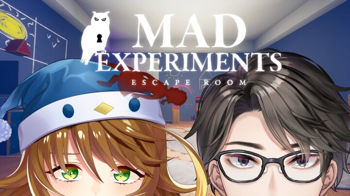 【Mad Experiments: Escape Room】Taka Radjiman Taught Me About Fibonacci【NIJISANJI | にじさんじ】
