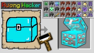 Minecraft Bedwars, Nhưng Vẽ Rương Hacker Ra Vũ Khí Siêu Vip Troll Noob Team ??
