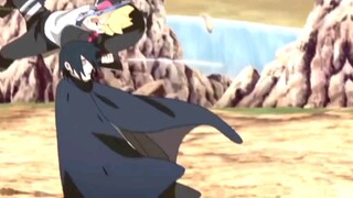 saat boruto menusuk sasuke