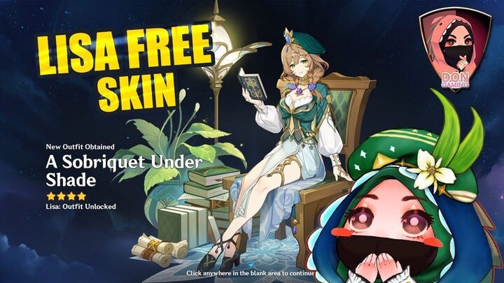 FREE LISA SKIN EVENT !! GENSHIN IMPACT