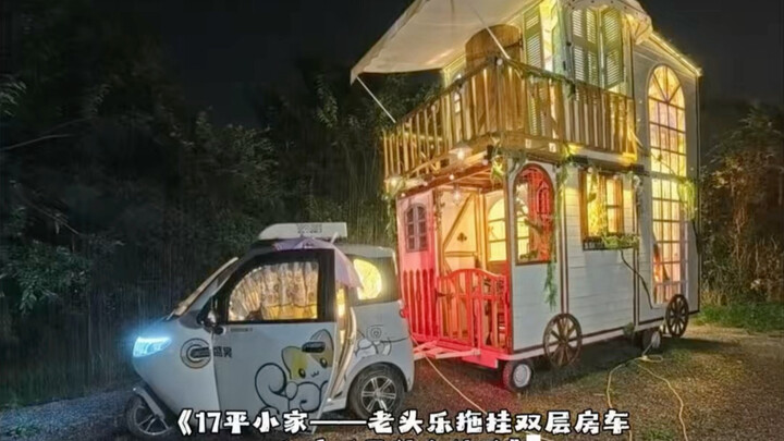 A 17-square-meter tiny home, one-take tour