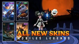 5 UPCOMING SKINS | HALLOWEEN SKINS MLBB 2020 | ROCCO YT