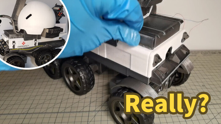 [Thủ công] Làm một chiếc xe cấp cứu nhiều công năng | Arknights