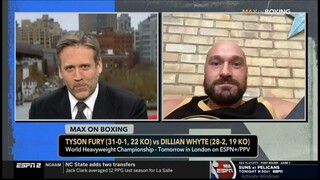 [FULL] Max On Boxing| Tyson Fury joins Max Kellerman on his last fight vs Dillian Whyte, heavyweight