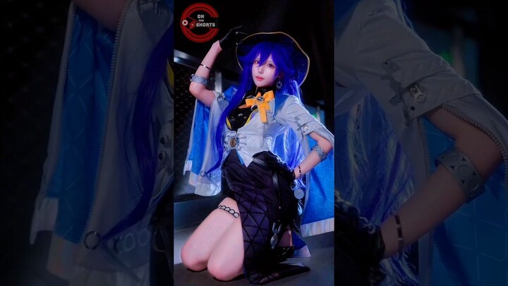 Lucilla So Cute ❤️ Wuthering Waves Cosplay #shorts