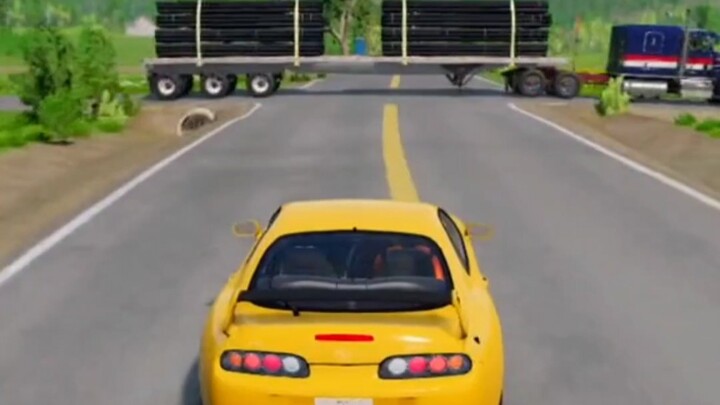 Mobil vs Truk Trailer: Peringkat Peluang Bertahan Hidup