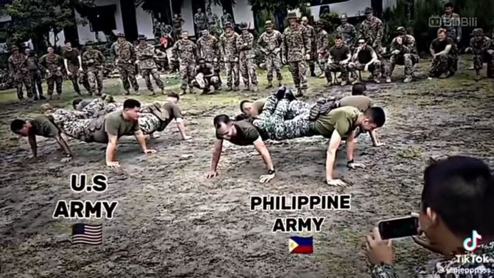 #Philippines🇵🇭 army VS U.S army