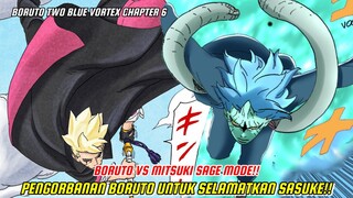 Pengorbanan Boruto Untuk Selamatkan Sasuke!! Boruto VS Mitsuki Sage Mode!! *Chapter 6