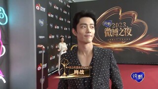 Weibo Night Weibo updated: Warm and focused Xiao Zhan is here!