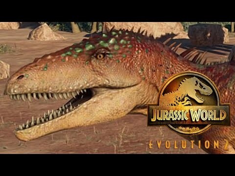 2 Giganotosaurus & 2 Carcharodontosaurus Breakout & Fight - Jurassic World Evolution 2 (4K 60FPS)