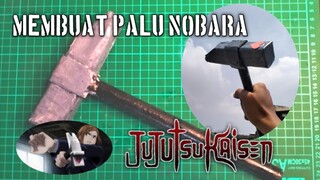 MEMBUAT PALU NOBARA DARI ANIME JUJUTSUKAISENN PANTES UNTUK COSPLAYY NOBARA