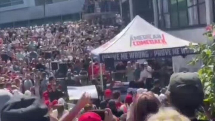 Rekaman langsung: Pemimpin pemuda MAGA berusia 31 tahun, Charlie Kirk, ditembak mati saat berpidato,