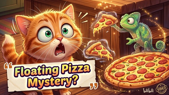 The Invisible Pizza Thief🍕😱