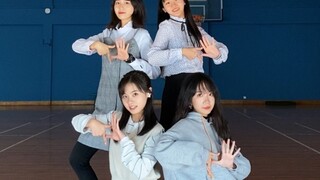 East China Normal University girls from four municipalities, Beijing, Tianjin, Shanghai and Chongqin