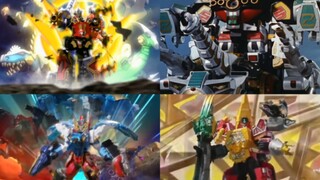 Melihat robot fusi terakhir yang memulai debutnya di Dino Sentai TV