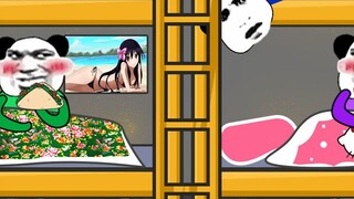 [Animasi Patung Pasir] Status kehidupan di awal bulan VS di akhir bulan