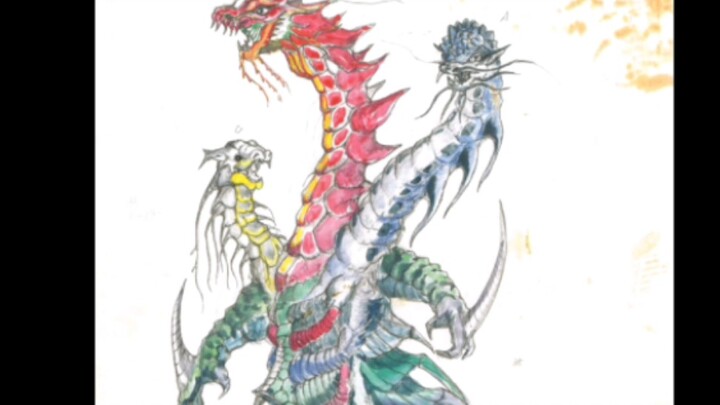 [Ultra Monster Encyclopedia] 107 The three-headed dragon Faiadrag, which resurrects every 100 years